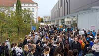 Über 1.100 Studierende wurden am 1. Oktober auf dem Campus der TH Aschaffenburg begrüßt.