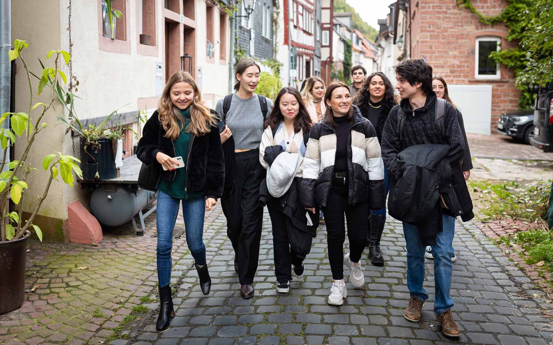 Internationale Austauschstudierende in Miltenberg